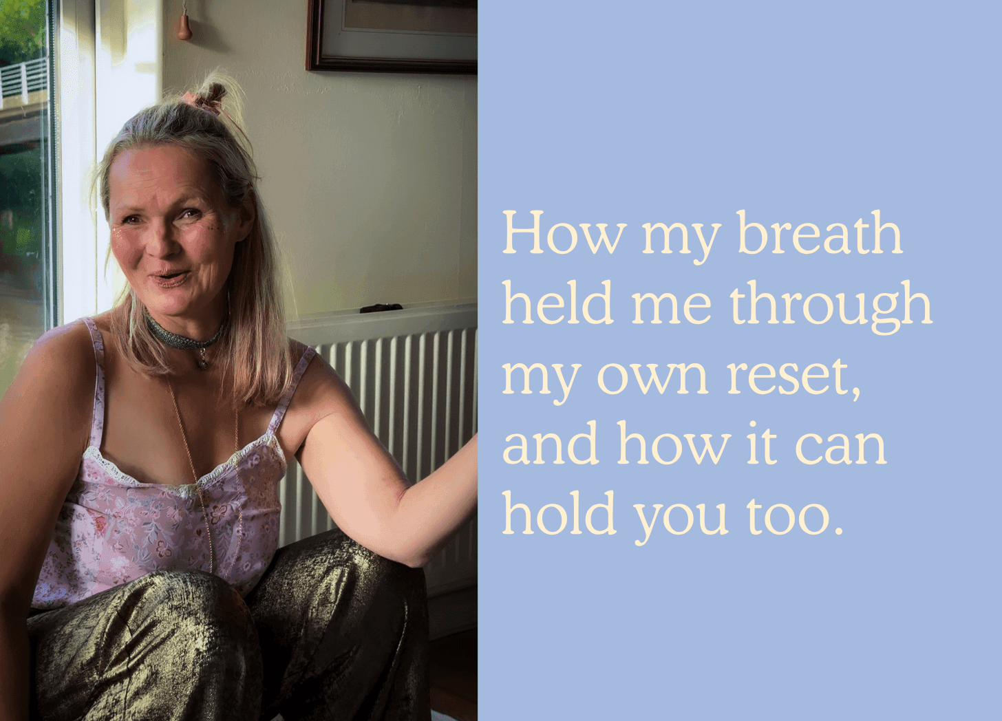 How my breath held me through my own reset, and how it can hold you too.