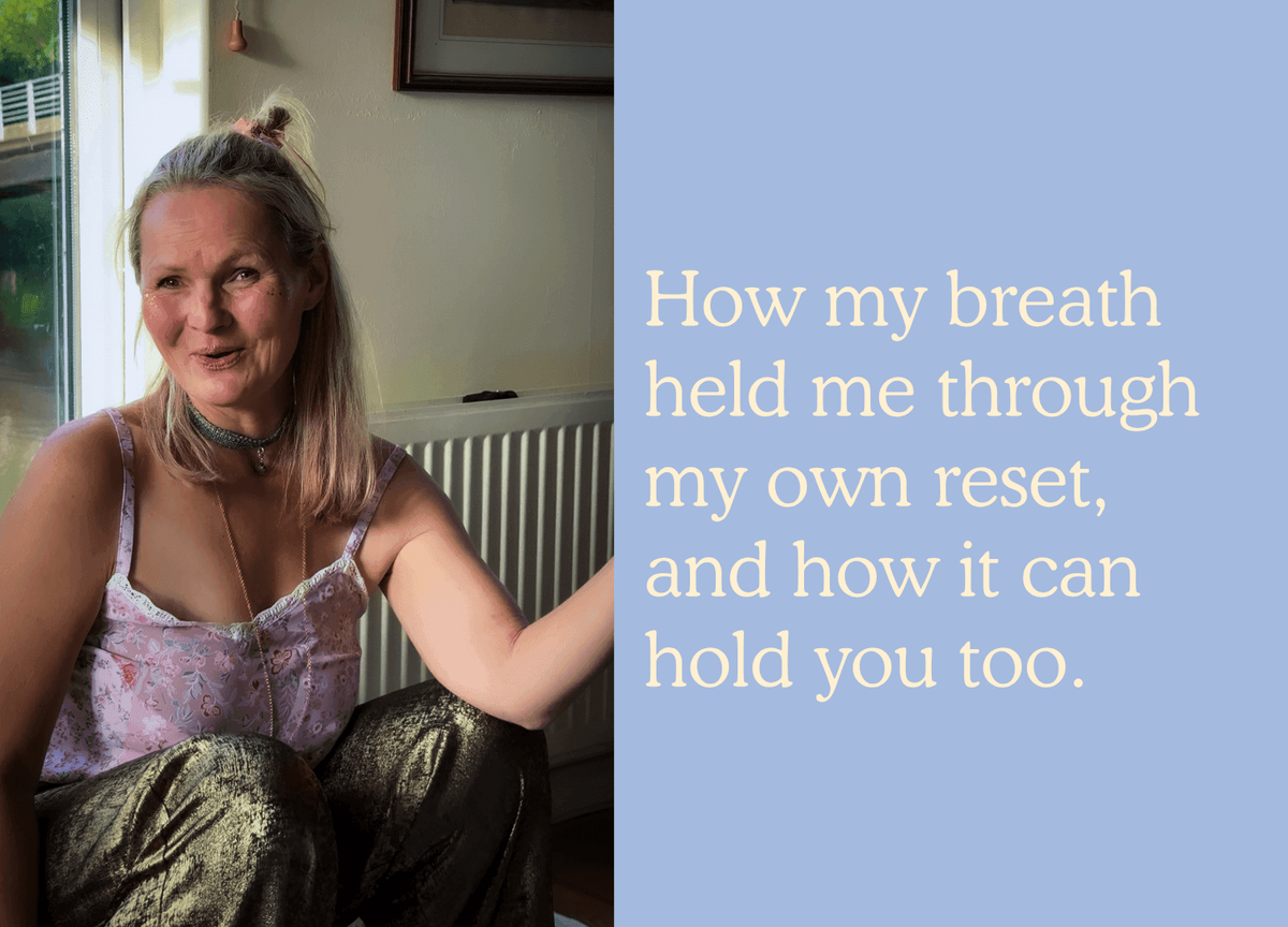 How my breath held me through my own reset, and how it can hold you too.