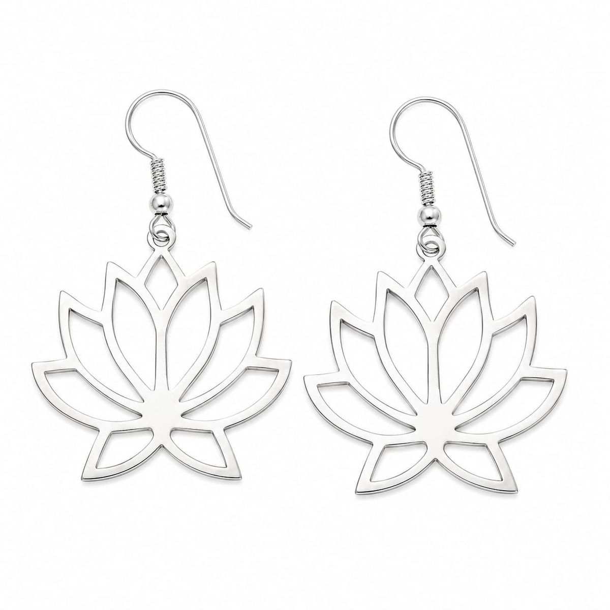 Lotus Flower Earrings